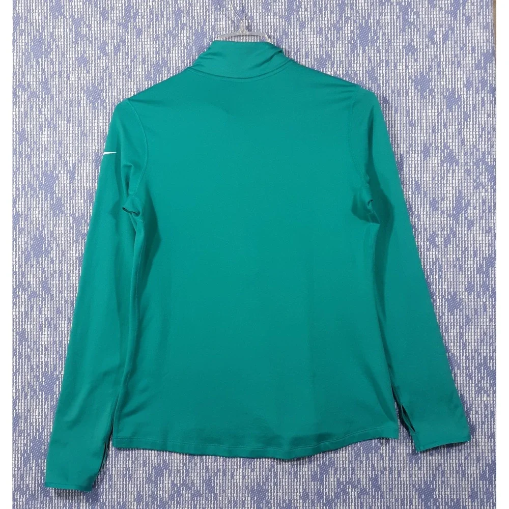 Nike Miami Dolphins Pullover 1/2 Zip Football NFL Womens XL Dri-Fit